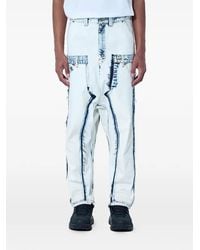 Junya Watanabe - Panelled Exposed-Seam Jeans - Lyst