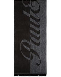 Paul & Shark - Monogram Wool Scarf - Lyst