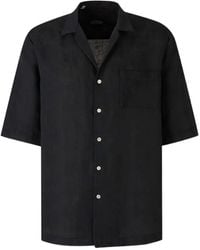 Vincenzo Di Ruggiero - Floral-Jacquard Short-Sleeve Shirt - Lyst