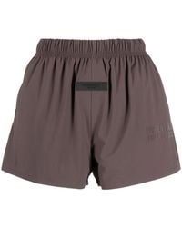 Fear Of God - Logo-Print Drawstring-Waist Shorts - Lyst