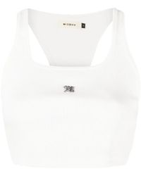 MISBHV - The M Logo-Embroidered Top - Lyst