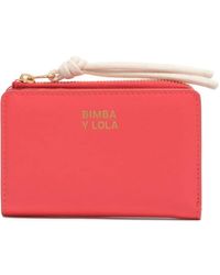 Bimba Y Lola - Logo-Detail Leather Wallet - Lyst