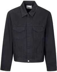 Arte' - Veste En Jean À Logo Imprimé - Lyst