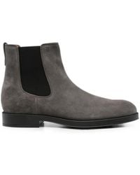 Tod's - Round-Toe Elasticated-Side Chelsea Boots - Lyst