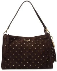 La Carrie - Downtown Strass-Embellished Shoulder Bag - Lyst