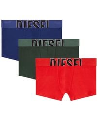 DIESEL - Damien-D-Pop-3Pack-55 Boxer Briefs - Lyst