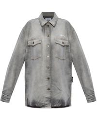 Off-White c/o Virgil Abloh - C/O Virgil Abloh Denim Shirt - Lyst