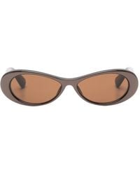 Jacquemus - Oval-Frame Sunglasses - Lyst