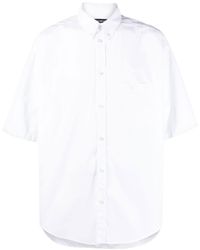 Balenciaga - Overhemd Met Korte Mouwen - Lyst