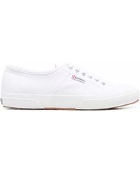 Superga - Logo-Tag Low Top Sneakers - Lyst