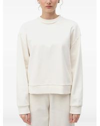 HUGO - Raw-Edge Crew-Neck Sweater - Lyst
