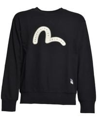 Evisu - Pullover Mit Möwen-Patch - Lyst