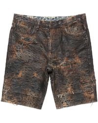 Acne Studios - Shorts Met Monogram - Lyst