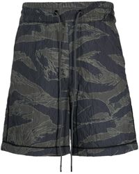 Mostly Heard Rarely Seen - Quilted Camouflage Track Shorts - Lyst