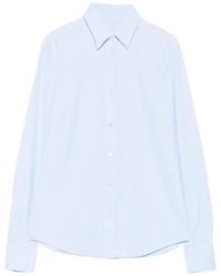 Xacus - Sara Long-Sleeve Button-Down Shirt - Lyst