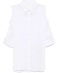 Yohji Yamamoto - Asymmetrical-Shoulder Shirt - Lyst