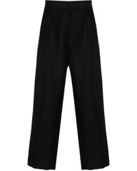 Comme des Garçons - Pleated Tapered Trousers - Lyst