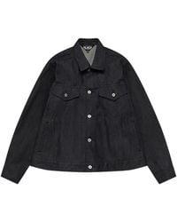 COMME DES GARÇON BLACK - Denim Jacket - Lyst