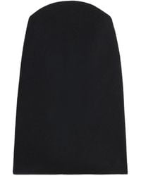 Jil Sander - Wool Sablé Skirt - Lyst