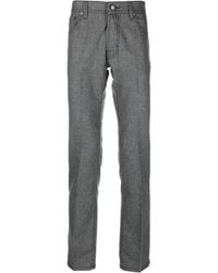 Jacob Cohen - Bard Slim-Fit-Hose Aus Flanell - Lyst