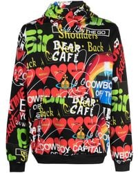 Vivienne Westwood - Hoodie Mit Grafischem Print - Lyst