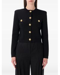 Balmain - Button-Up Vest - Lyst