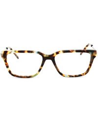 DKNY - Tortoiseshell-Effect Rectangle-Frame Glasses - Lyst