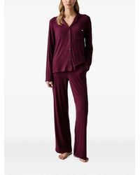 DKNY - Ribbed-Knit Pyjamas - Lyst