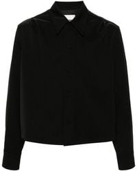 Jil Sander - Pointed-collar Wool Shirt - Lyst
