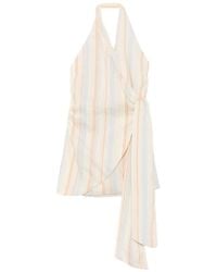 SIR. - Pernille Wrap Mini Dress - Lyst