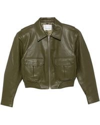 Frankie Shop - Frankie Shop Army Polyurethane Jacket - Lyst