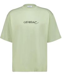Off-White c/o Virgil Abloh - Scribble T-Shirt mit Logo-Print - Lyst