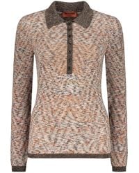 Missoni - ニット ポロシャツ - Lyst