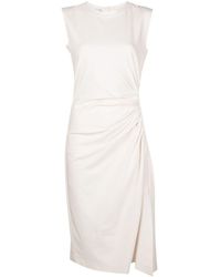 Brunello Cucinelli Getailleerde Jurk - Wit