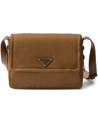 Prada - Small Traveller Padded Shoulder Bag - Lyst