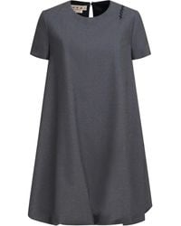 Marni - Robe Courte À Coupe Évasée - Lyst