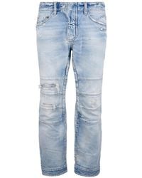 DSquared² - Distressed Panelled Jeans - Lyst