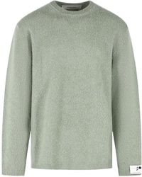 Golden Goose - Bouclé-Knit Crew-Neck Sweater - Lyst