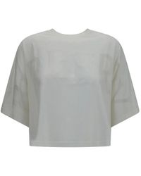 Burberry - Logo-Print Short-Sleeve T-Shirt - Lyst