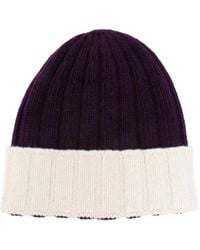 Daniele Fiesoli - Ribbed-Knit Beanie Hat - Lyst