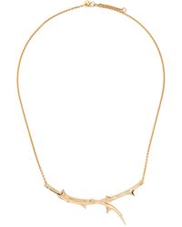Shaun Leane - Rose Thorn Horizontal Necklace - Lyst