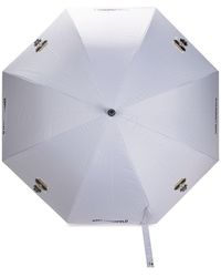 Karl Lagerfeld K/ikonik Umbrella - White
