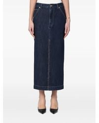 DARKPARK - Erika Demin Skirt - Lyst