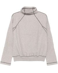 Baserange - Camicia Con Dettaglio Cuciture A Contrasto - Lyst