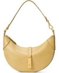 Polo Ralph Lauren - Polo Id Leather Shoulder Bag - Lyst