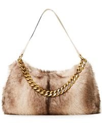 Twinset - Faux-Fur Liliane Bag - Lyst