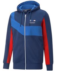 PUMA - X Bmw Motorsport Zip-Up Hoodie - Lyst