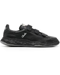 Maison Mihara Yasuhiro - Charles Touch-Strap Leather Sneakers - Lyst