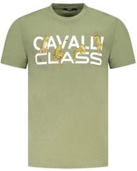 Roberto Cavalli - T-Shirt Imprimé À Manches Courtes - Lyst