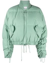 Krizia - Padded Drawstring Bomber Jacket - Lyst